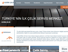 Tablet Screenshot of kerimcelik.com